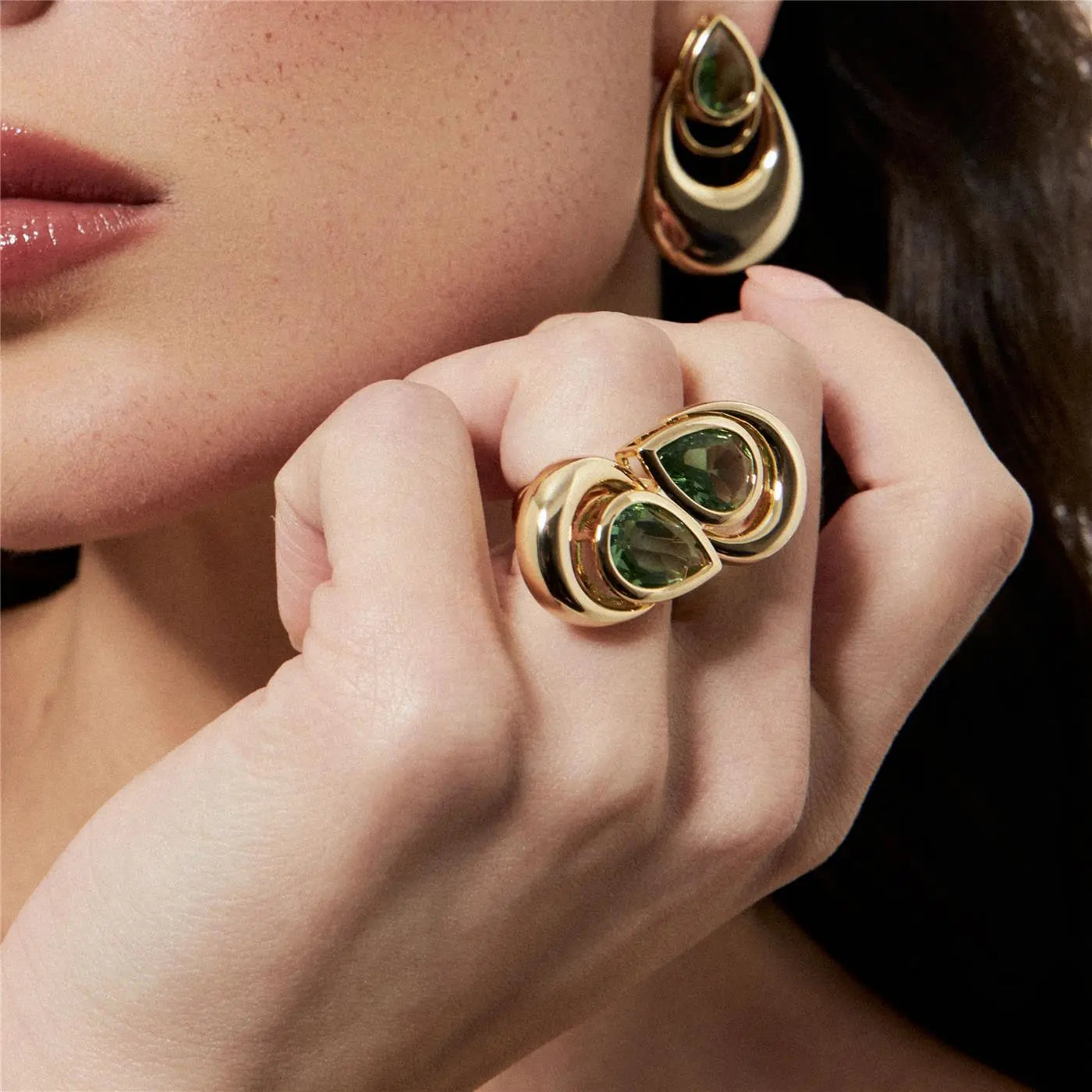 MIDORI STATEMENT RING みどり