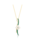 Alba necklace - brooch