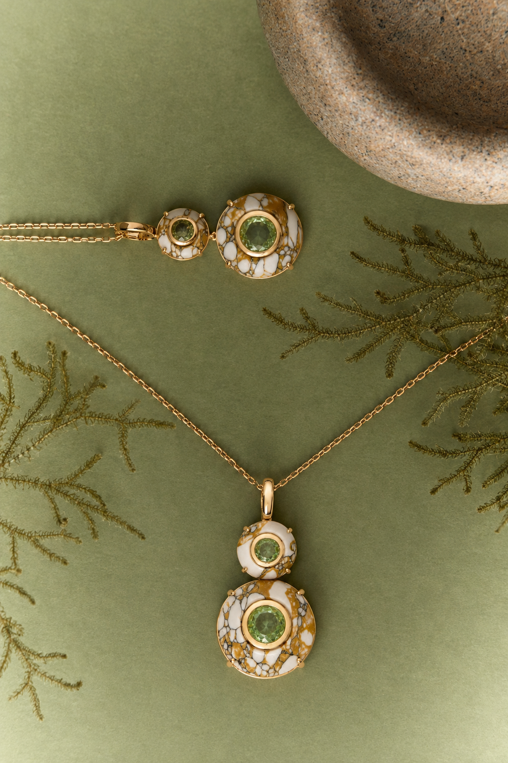 Editorial LITHOS necklace by Balbino