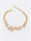 BALBINO Le Jardin de Monet floral bracelet