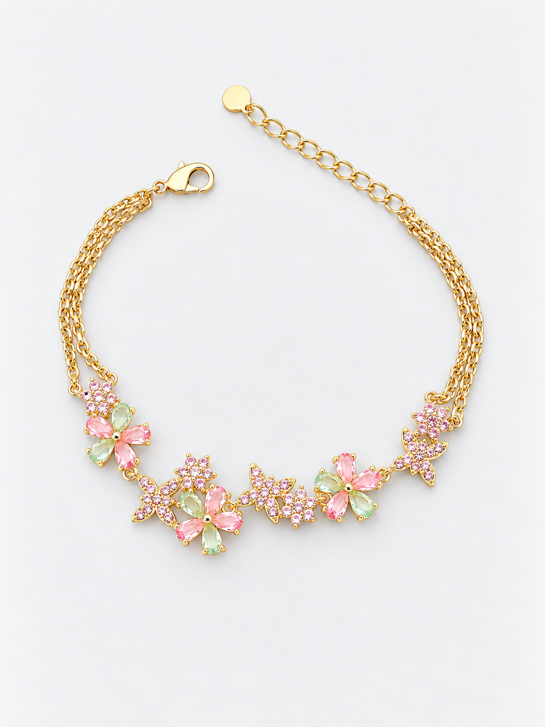 BALBINO Le Jardin de Monet floral bracelet