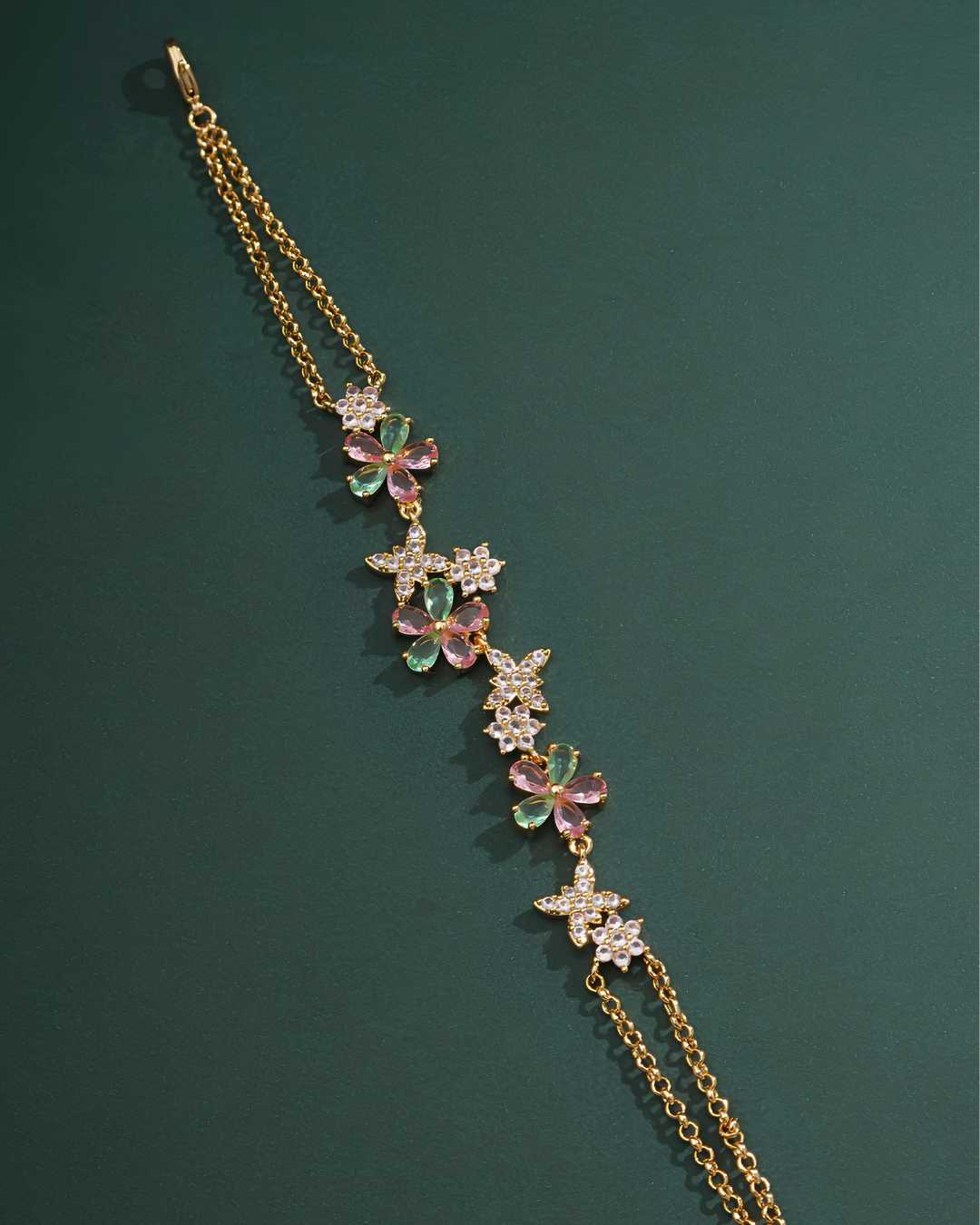 Le Jardin de Monet floral bracelet by BALBINO