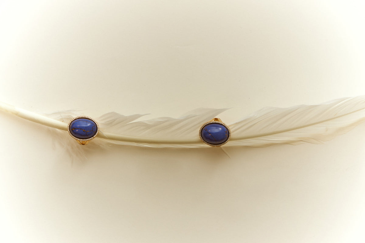 Morada lapis lazuli ring by BALBINO
