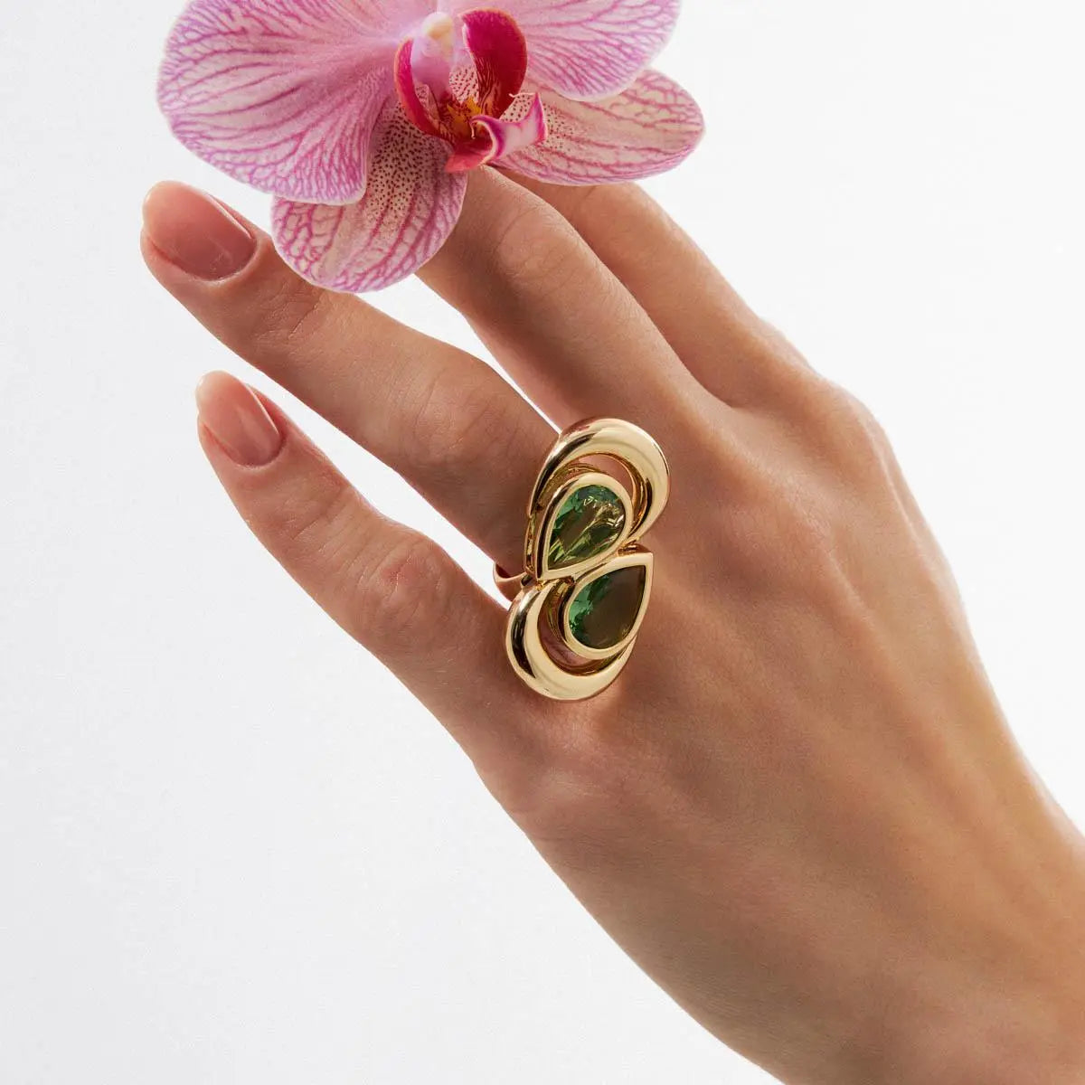 MIDORI STATEMENT RING みどり